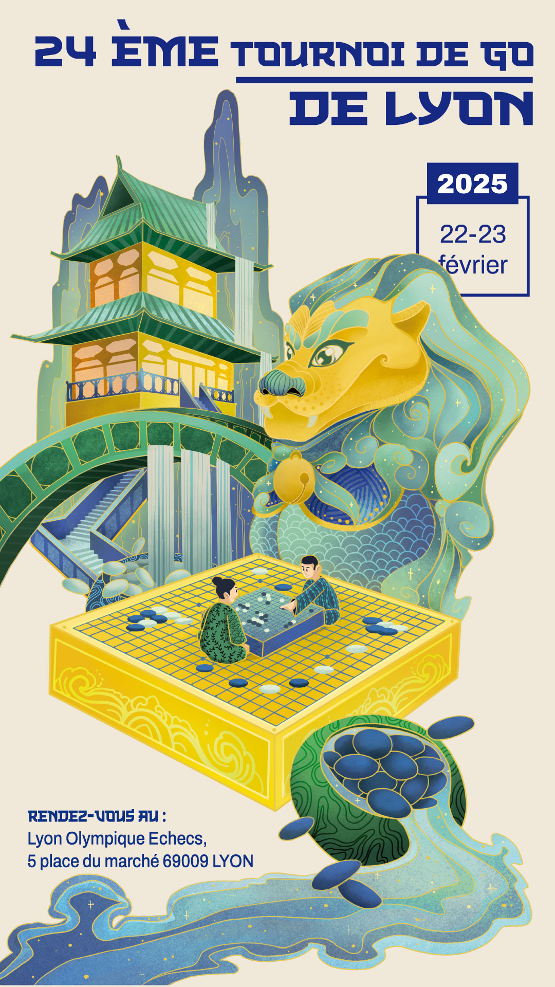 Flyer Tournoi de Lyon 2025